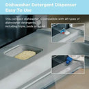 COMFEE' Portable Dishwasher Countertop with 5L Built-in Water Tank, No Hookup Needed, 6 Programs, 360° Dual Spray, 192℉ High-Temp& Air-Dry Function, Mini Dishwasher for RVs, White by CozyNest Decor
