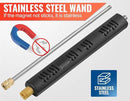 YAMATIC Pressure Washer Gun Wand with Swivel 3/8" Plug & M22 Coupler, Stainless Steel Extension Lance Replacement for Ryobi, Simpson, Craftsman Power Washer for Foam Cannon Car Wash, 4000 PSI by GreenHaven Gardens