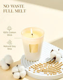 M&SENSE Puffy Cloud Dream Scented Candle Home Decor, Natural Soy Wax,4.1oz 60 Hours Long Lasting Slow Burning, Aromatherapy Candle for Stress Relief by CozyNest Decor