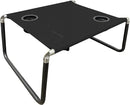 Neso Portable Beach Table with Cup Holders, Cell Phone Pockets, Lightweight for Picnics and Parks (Black) by GreenHaven Gardens