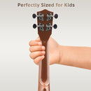 Raimy Kids Guitar Ukulele - 21in Ukulele Guitar Toys for Kids Ages 3 4 5 6 7+ Year Old Boys Girls Simulated Sound Quality Music Instruments Learning Education (Yellow) by TinyTreasures Baby Boutique