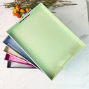 Turquoise Green Decorative Tray, Rectangular Large Serving Tray with Handles, Plastic Coffee Table Tray for Ottoman, Living Room, Kitchen Tabletop,15.7” x 11.8” x1.6” by CozyNest Decor