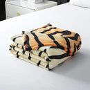 MERRYLIFE Tiger Stripe Print Throw Blanket Decorative Fleece Throw | Ultra-Plush Colorful | Couch Blanket Travel Lap | Home Gift Use(50" 60",Tiger) by CozyNest Decor