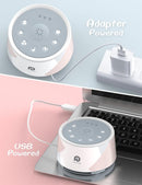 Dreamegg D1 Pro White Noise Sound Machine, 3-in-1 Baby Soother Sound Machine Separate Night Light, 29 HiFi Sounds, Noise Machine for Sleeping & Relaxation for Adults Baby Registry Gift (D1 Upgraded) by TinyTreasures Baby Boutique