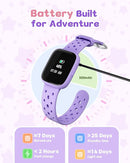 Kids Watch for Girls 5-12, Kids Smart Watch Fitness Tracker Pedometer, No Phone Needed, Puzzle Games with Parental Control, IP68 Waterproof, Heart Rate, Sleep Monitor, Step Counter, 80 Sports by TinyTreasures Baby Boutique