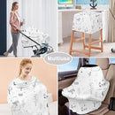 Yoofoss Nursing Cover Breastfeeding Scarf - Baby Car Seat Covers, Infant Stroller Cover, Strechy Carseat Canopy for Boys and Girls (Bear) by TinyTreasures Baby Boutique