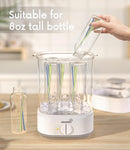 Bottle Sterilizer, Baby Bottle Steam Sterilizer, Electric Baby Bottle Sanitizer with Timer for Baby Bottles, Pacifiers, Pump Parts by TinyTreasures Baby Boutique
