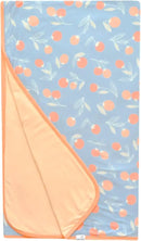 Copper Pearl Jumbo 3-Layer Baby Blanket: Soft Baby Quilts for Boys and Girls | Breathable, Cozy, Toddler Blanket | Baby Quilt for Newborns | 46x46 Premium Polyester/Rayon | Clementine by CozyNest Decor