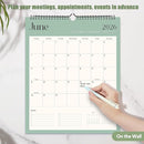 Wall Calendar 2026-2027, 18 Month Calendar from January 2026 to June 2027 14.5" x 11.8" Large Desk Calendar with Twin-Wire Binding for Home Office Planning Personal Organisers, Simple Style by TinyTreasures Baby Boutique