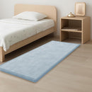 Baby Play Mat for Kids Room,Extra Thick Elasti-Foam Anti-Fall Cushion Mat for Babies,Toddlers,Infants,Water-Repellent&Non-Slip Bedroom Bedside Rugs(Ice Blue) by TinyTreasures Baby Boutique