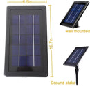 SUNLONG Solar Powered Spot Lights Outdoor Waterproof 2 in 1 Bright Solar SpotLights Power Adjustable for Flag Yard Flagpole Landscape Dusk to Dawn 2 x Spots White by GreenHaven Gardens