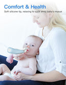 Baby Nasal Aspirator, Electric Nose Sucker with 5 Levels Suction, Soothing Light & Nursery Rhymes by TinyTreasures Baby Boutique