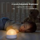 Kintion Portable Night Light, Dimmable 8 Color Lighting, 1800mAh Battery Rechargeable, Small LED Lamp for Nursery, Baby, Kids and Adults(1pcs) by TinyTreasures Baby Boutique