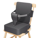 Toddler Booster Seat for Dining Table, Non-Slip Kitchen Chair Booster Seat with Backrest and Adjustable Straps, Portable PU Waterproof Travel Baby Booster Increasing Cushion by TinyTreasures Baby Boutique