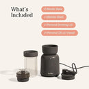 Our Place Splendor Blender - 1000W High-Power | Ultra-Sharp Blades | 2 Blending Modes | Includes 25 oz Personal Cup and Drinking Lid Set | Smoothies, Shakes & More | Char by TinyTreasures Baby Boutique