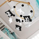 Montessori Mobile Baby for Crib - Black and White Mobile Give Visual Stimulation to Engage Your Newborn - Baby Crib Mobile for Boys & Girls - Baby Mobile for Crib by TinyTreasures Baby Boutique
