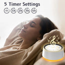 Brown Noise Sound Machine with 30 Soothing Sounds 12 Colors Night Light White Noise Machine for Adults Baby Kids Sleep Machines Memory Function 36 Volume Levels 5 Timers for Home Office Travel by TinyTreasures Baby Boutique