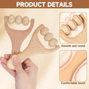 Ciieeo 2Pcs Wooden Massage Roller - Compact Handheld Tool for Foot Shoulder Neck and Waist Relaxation - Improve Sleep Quality by CozyNest Decor