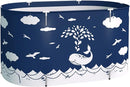 BESTHLS Foldable Bathtub Portable Soaking Bath Tub,Eco-Friendly Bathing Tub for Shower Stall (Large, Blue Whale) by TinyTreasures Baby Boutique