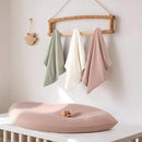 Baby Lounger Cover: Skin-Friendly & Breathable Slipcover for Lounging & Playtime - Snug Fit & Zipper-Free for Safty Daily Homeuse - Must Have for New Parents by TinyTreasures Baby Boutique