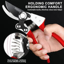 Garden Pruners, Heavy Duty Garden Clippers,Pruning Shears with Adjustable Thumb Lock,Hand Gardening Tools Pruners,Stainless Steel Sharp Gardening Scissors (MJ001) by GreenHaven Gardens