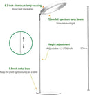 yadoker Plant Grow Light for Indoor Plant,Desk LED Grow Light,Height Adjustable,Automatic Timer with 8/12/16 Hours,10-Level Brightness,Ideal for Small Plant Grow by GreenHaven Gardens