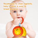 Baby Toys, Cartoon Animal Hanging Rattle Toys, Handbells Baby Rattles, Baby Bed Crib Car Seat Travel Stroller Toys for Infant, Best Birthday Gift for Newborn, 4 Pack by TinyTreasures Baby Boutique