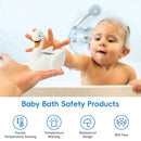 b&h Baby Bath Thermometer, Swan Digital Infant Safe Bath Thermometer - Reliable Temperature Readings - Easy to Read Screen- Shower Timer - Waterproof and Floats in Water, Newborn Must Haves by TinyTreasures Baby Boutique