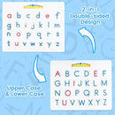 Magnetic Alphabet Tracing Board, ABC Magnetic Letter Board, Magnets Tablet Drawing Board Preschool Learning Toys for Kids by TinyTreasures Baby Boutique