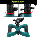 ViaGasaFamido Lawn Sprinkler Automatic Rotary Sprinkler 360° Rotating Sprinkler Irrigation System Large Coverage Area for Watering Garden Yard Trees Shrubs by GreenHaven Gardens