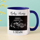Personalized Picture & Name Baby Coming White Coffee Mug 11 Oz 15 Oz, Promoted To Dad EST. 2026 Accent Cup Gift For Pregnancy Announcement, Customized Coffee Cup New Dad/First Time Expecting Daddy by TinyTreasures Baby Boutique