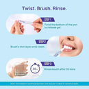 WhiteBite Pro Teeth Whitening Pens for Sensitive Teeth – 4 Pens Total (1 Blue Gel Pen for Sensitivity Relief), 35% Carbamide Peroxide Gel, Fast Whitening Results, Enamel-Safe, Travel-Friendly by CozyNest Decor