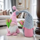 Fall Decoration for Home,15 inch Fall Gnomes Plush Decor for Tiered Tray, Thanksgiving Gnome Plush Doll Swedish Gnomes Gifts Autumn Table Decoration Home Tabletop Elf Doll,Grey by CozyNest Decor