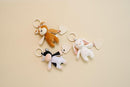 Copper Pearl On-The-Go Plush: Clip On Baby Toys for Travel, Soft Stuffed Cow Plush with Teether for Sensory Development - Colby Cow by TinyTreasures Baby Boutique