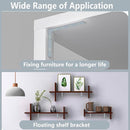 Anti Tip Furniture Anchors for Baby Pet Proofing,Furniture Wall Anchor Furniture Dresser Bookshelf Falling Prevention Device for Children (Grey) by TinyTreasures Baby Boutique