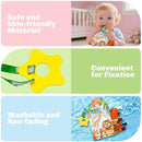 Baby Toys 0-6 Month, Crinkle Books for Babies, Jungle Tails Soft Baby Cloth Books 6 to 12 Months with 10 Pcs Jungle Animal Finger Puppets, Infant Tummy Time Sensory Toys, Newborn Gifts for Boys Girls by TinyTreasures Baby Boutique