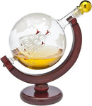 Godinger Whiskey Decanter Globe - for Liquor, Scotch, Bourbon, Vodka or Wine, Gifts for Men Dad - 850ml by CozyNest Decor
