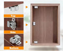 6 Pack Cabinet Latch - Double Roller Catch Hardware for Cupboard Closet Kitchen Cabinet Door Latches and RV Cabinet,Bronze by TinyTreasures Baby Boutique