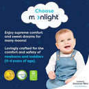 Moonlight Slumber Luxury Dreamer Mini Crib Mattress – Dual-Sided Baby and Toddler Mattress with CoolGel Foam, Waterproof and Hypoallergenic Cover, 5" Foam, Mini Crib Size, 24x38x5, Made in USA by TinyTreasures Baby Boutique