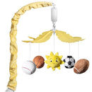 FEISIKE Baby Crib Mobile with 35 Lullabies, 3 Modes Rotation & Music, Soother Toy Adjustable Volume, Sport-Themed Nursery Decor Musical Mobile for Crib or Bassinet by TinyTreasures Baby Boutique