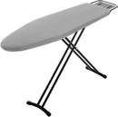 Ironing Board Full Size, RAINHOL 43"x13" Heavy Duty Compact Ironing Board with Iron Rest, Height Adjustable Sturdy Iron Stand, Grey Cover with Extra Thick Padding by CozyNest Decor