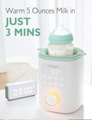 Momcozy Retain Nutrients Bottle Warmer, 9-in-1 Baby Bottle Warmer with Night Light, Accurate Temperature to Preserve Fullest Nutrients in Breast Milk, Bottle Warmers for All Bottles by TinyTreasures Baby Boutique