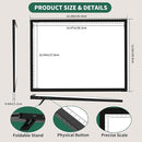 HIUKCOLED A3 Built-in Tilt Stand Light Tracing Box with Carry Bag, 3 Colors/Stepless Dimmable/6-level Brightness Adjustable, Battery Powered LED Light Board for Drawing,Diamond Painting,Sketching by TinyTreasures Baby Boutique