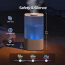 Humidifiers for Bedroom, Top Fill 2.5L Cool Mist Humidifiers for Large Room, Easy to Fill & Clean, 30H Runtime, 28dB Quiet Air Humidifier for Plants, Baby Nursery, Indoor with Night Light by TinyTreasures Baby Boutique