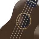 POMAIKAI Ukulele 21" Beginner Starter Wood Ukele Hawaiian Guitar Soprano Ukelele Musical Instruments and Students (Bright Brown) by TinyTreasures Baby Boutique