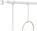 Umbra Triflora Hanging Planter for Window, Indoor Herb Garden, Set of 3, White/Brass by GreenHaven Gardens