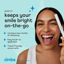 Zimba Travel Teeth Whitening Pen - Effective, Travel-Friendly, and Easy to Use Gel Whitening Pen - Stain Remover and Teeth Whitener for Coffee, Wine, Soda, and Other Stains (1 Pack) by CozyNest Decor