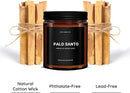 1OAK Scented Candles for Men - Palo Santo Candle - Mens Candles for Home - Masculine Candle - Long Burning Premium - Soy Wax (7oz.) by CozyNest Decor