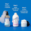 TUBBY TODD 3-Step Baby Bath & Skincare Routine - The Regulars Bundle - 8.5oz Baby Shampoo and Body Wash, 8.5oz Everyday Lotion & 3.5oz All Over Ointment - Lavender Rosemary by TinyTreasures Baby Boutique