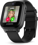 JrTrack 5 Kids Smart Watch by Cosmo | Best Kid-Safe Phone Watch | Precision Real-Time GPS Tracking | Call, Text, Activity, School Settings | Spotify Music | Parental Controls | SOS & Safety Alerts by TinyTreasures Baby Boutique